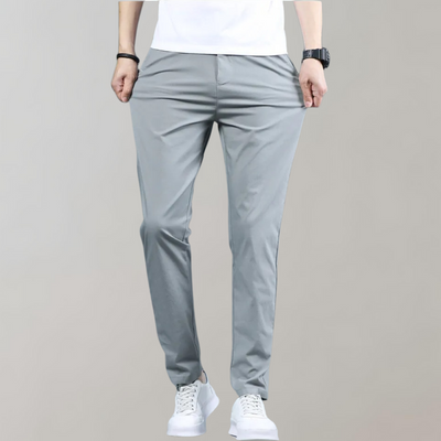 Villum - Stretch taille chino broek