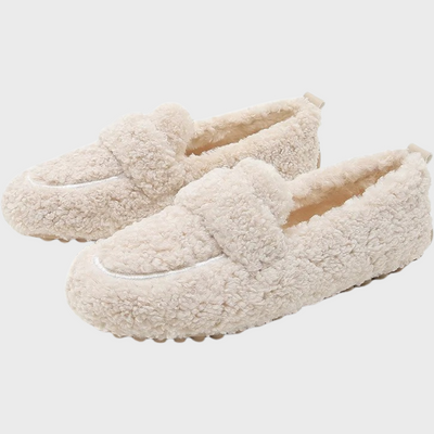 Camilla - Zachte pluche damesloafers