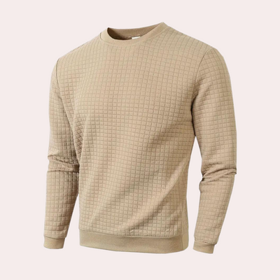 Ames - Casual ademende herensweater