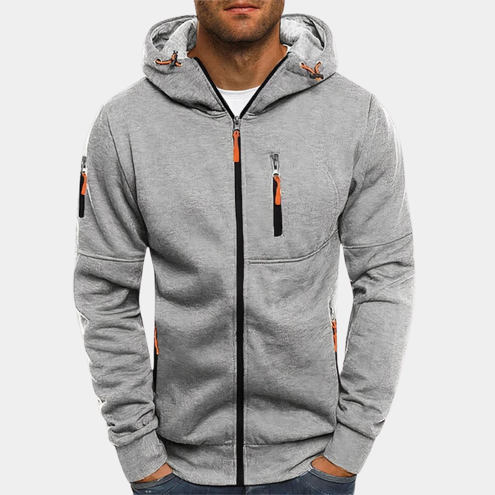 Nathan - Comfortabele heren hoodie