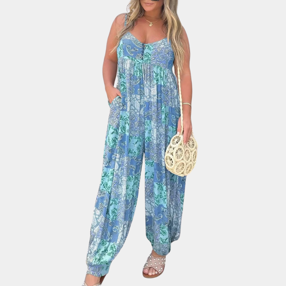 Dames jumpsuit in boho-stijl