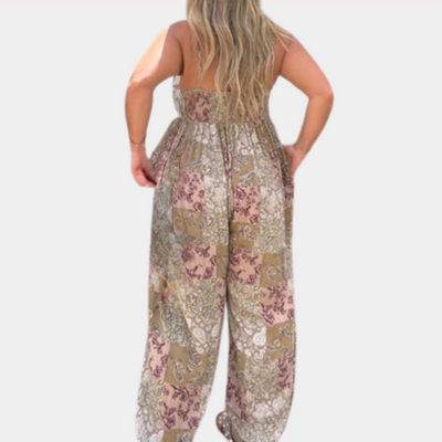 Dames jumpsuit in boho-stijl