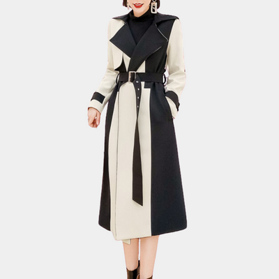 Elegante dames trenchcoat met riem