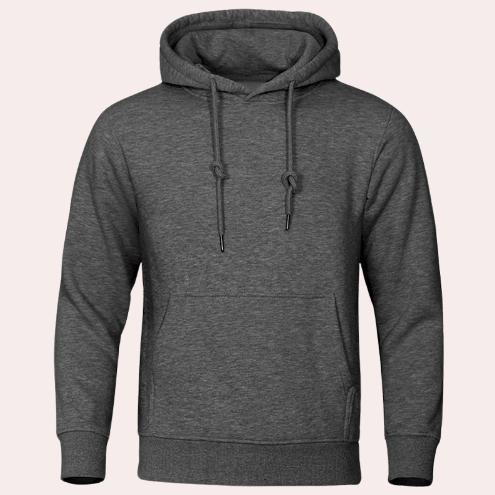 Comfortabele en warme heren hoodie