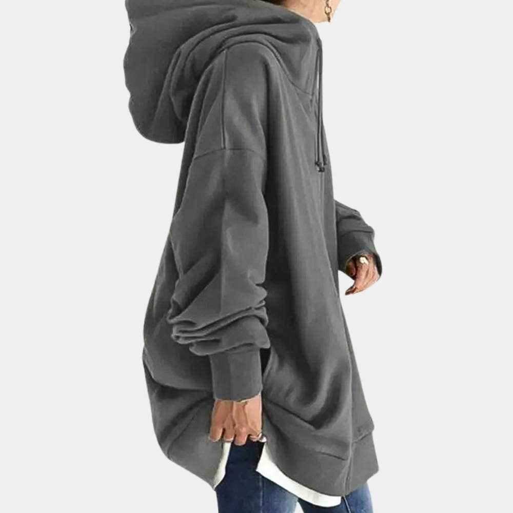 Stijlvolle zip-up hoodie voor dames