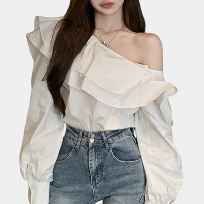 Alena - Elegante Off-Shoulder Blouse voor Dames