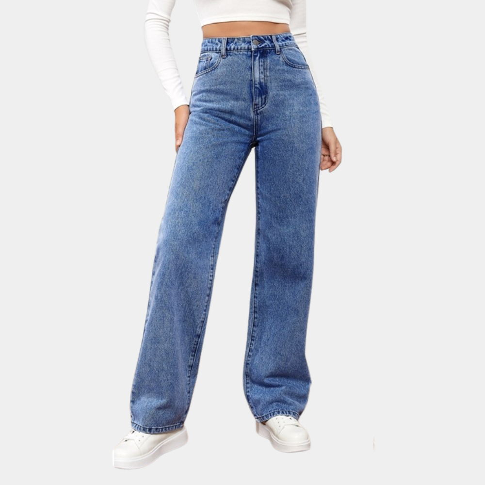 Casual baggy jeans voor dames