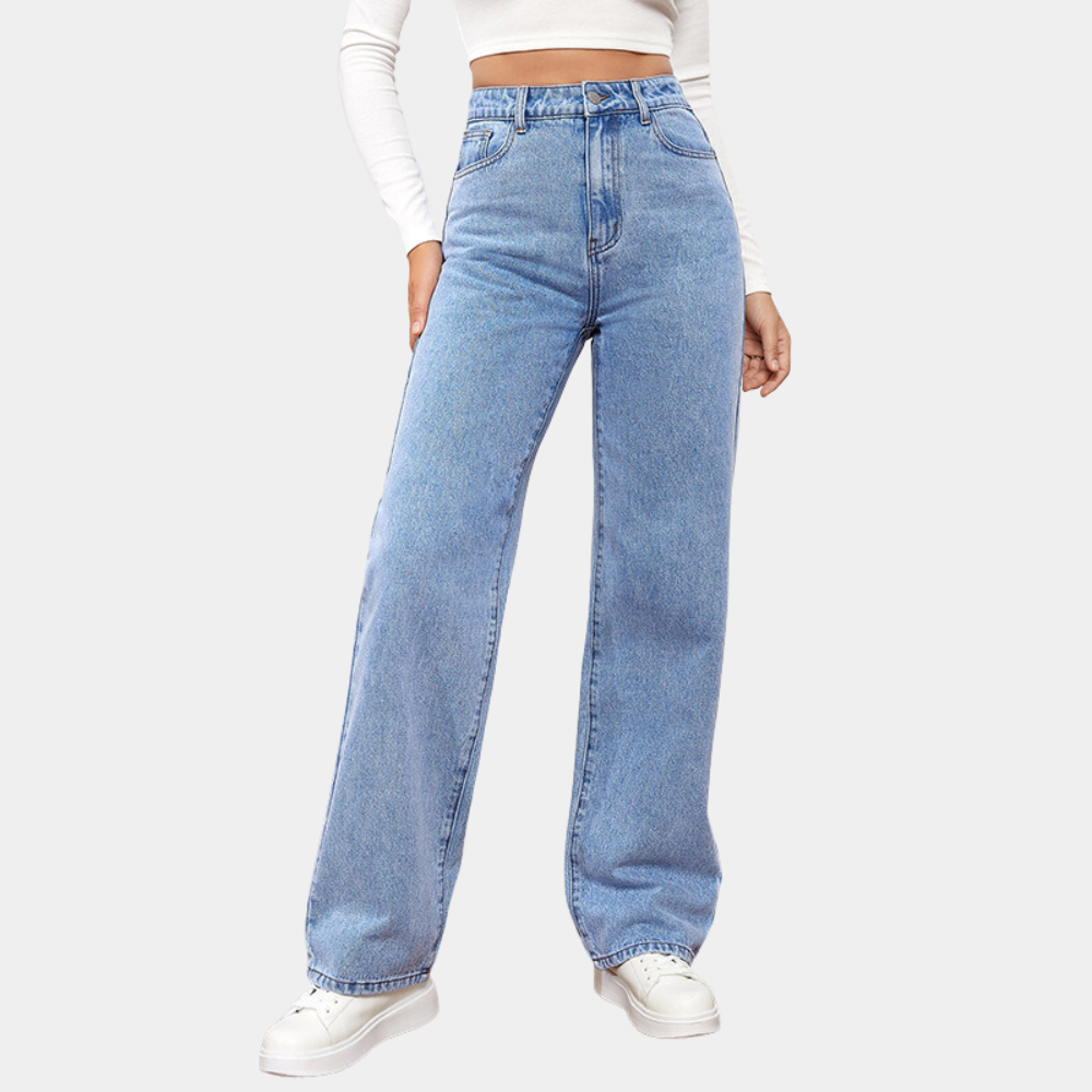 Casual baggy jeans voor dames