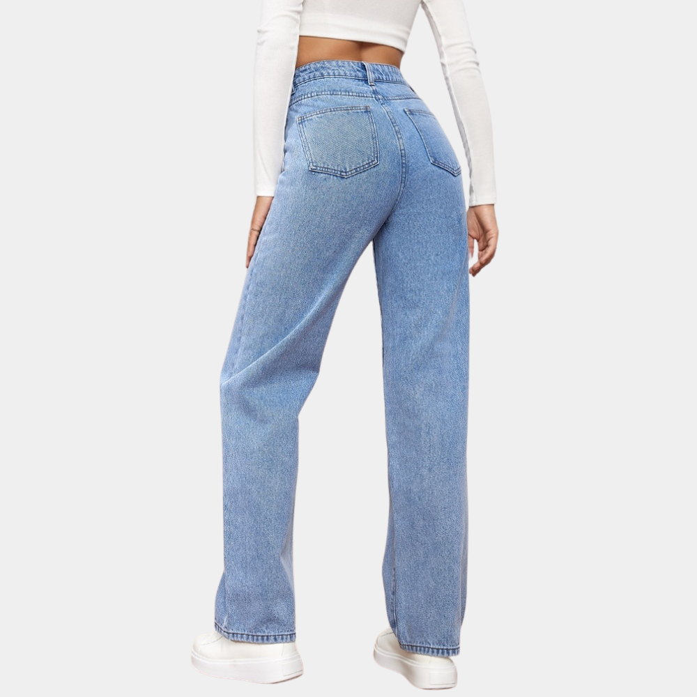 Casual baggy jeans voor dames