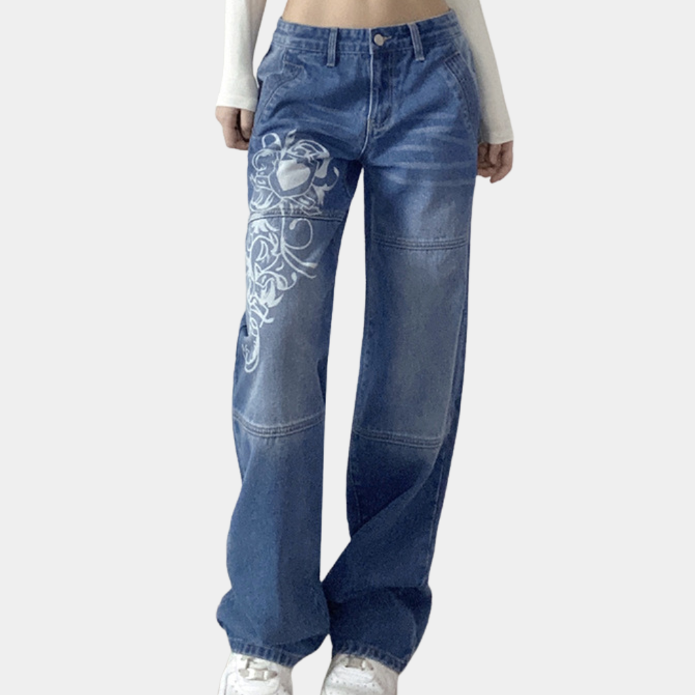 Cargo jeans voor dames