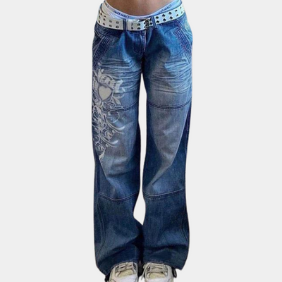 Cargo jeans voor dames