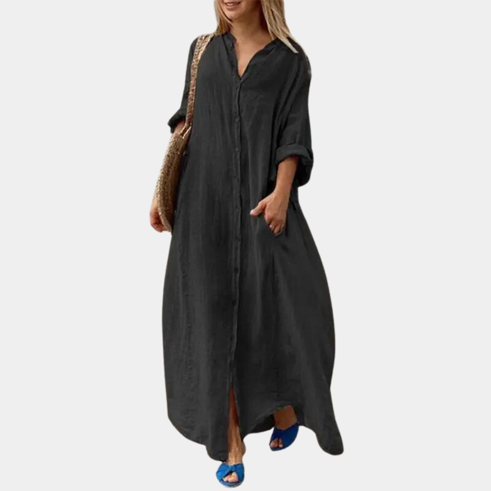 Elka - Casual maxi-jurk voor dames