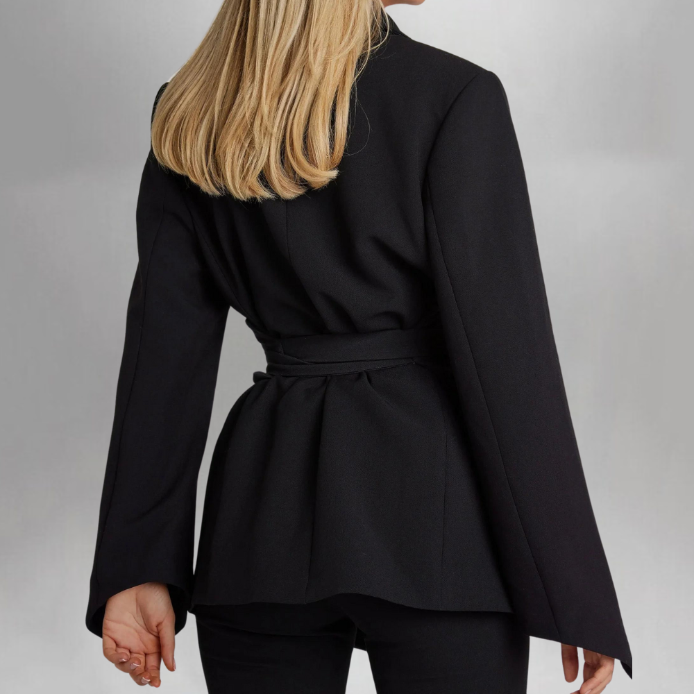 Thalassa - Elegante blazer met riem voor dames