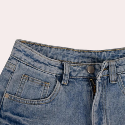 Ondine - Trendy Denim Shorts voor Dames