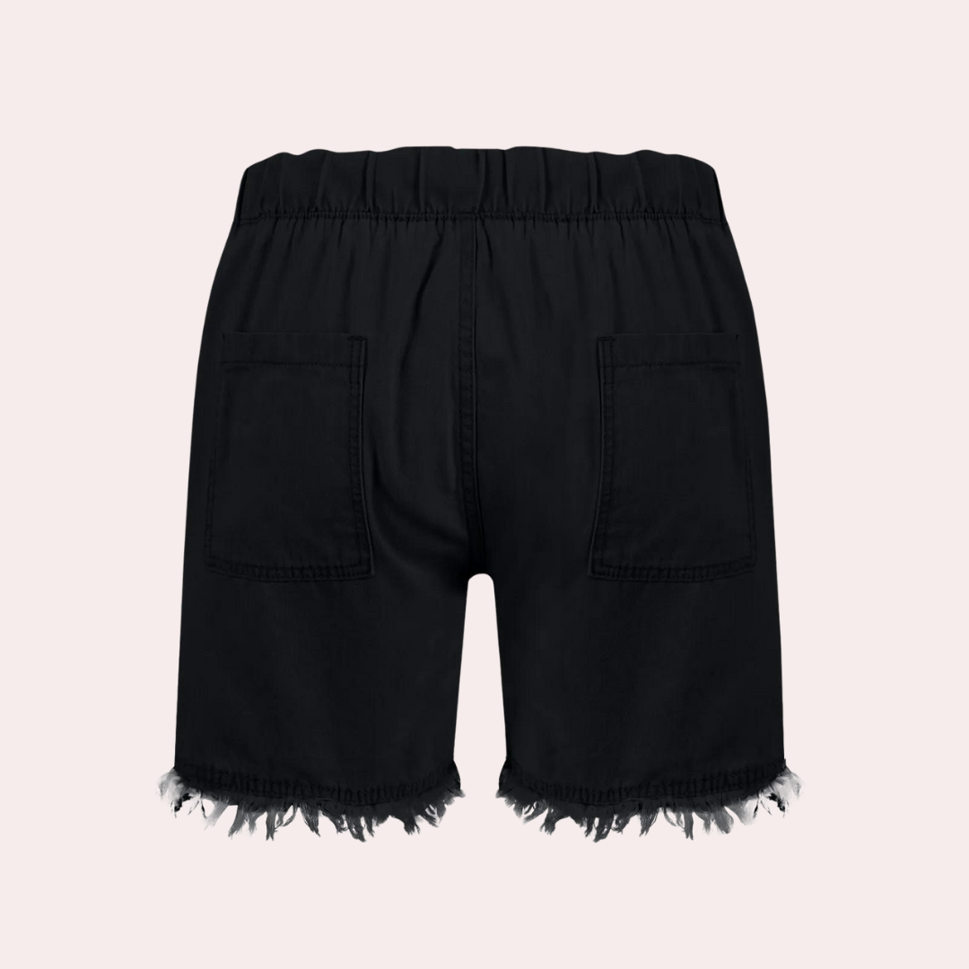 Delfine - Moeiteloze stijl damesshort met steekzakken