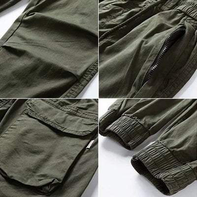 RICHARD - Stretchy cargo broek