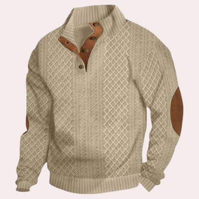 Derrall - Comfortabele herensweater