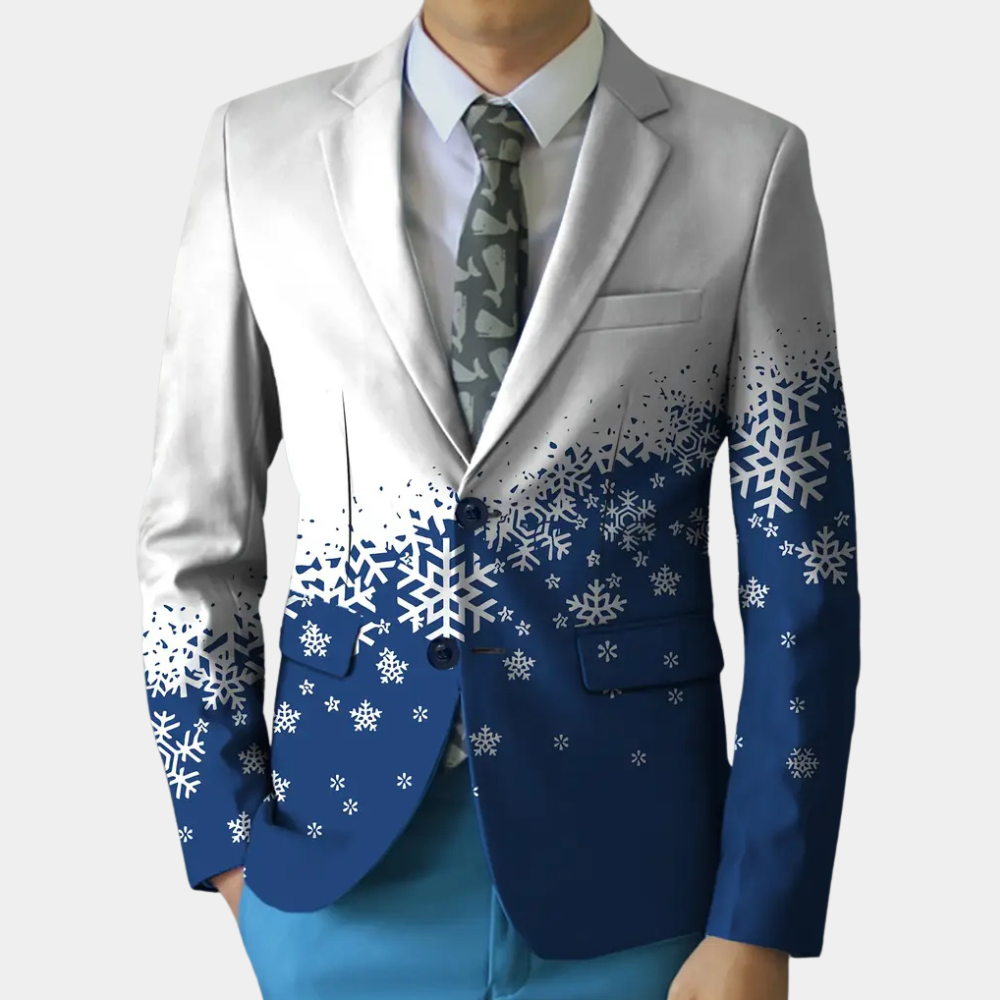 BENITO - Trendy Kerstblazer voor Heren