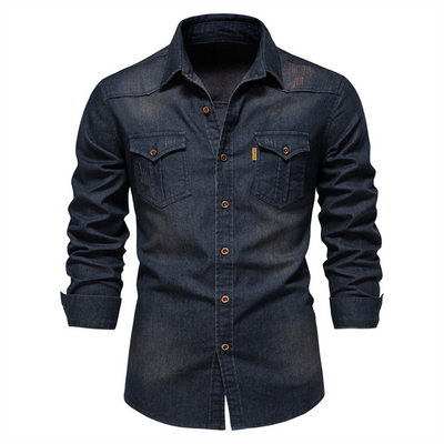 GUILLEM - Casual lange mouwen shirt