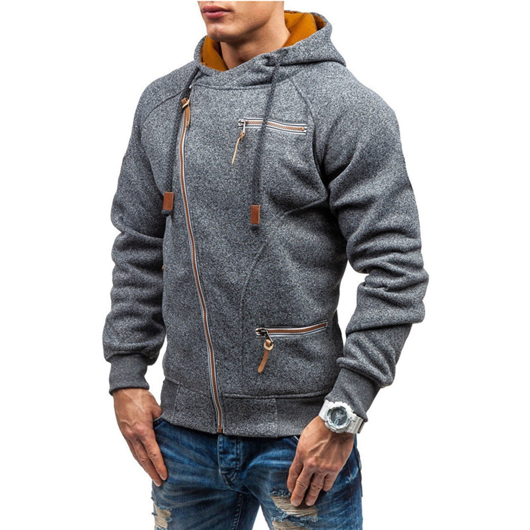 Paul - Fleece vest met capuchon voor heren