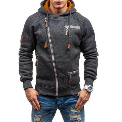 Paul - Fleece vest met capuchon voor heren