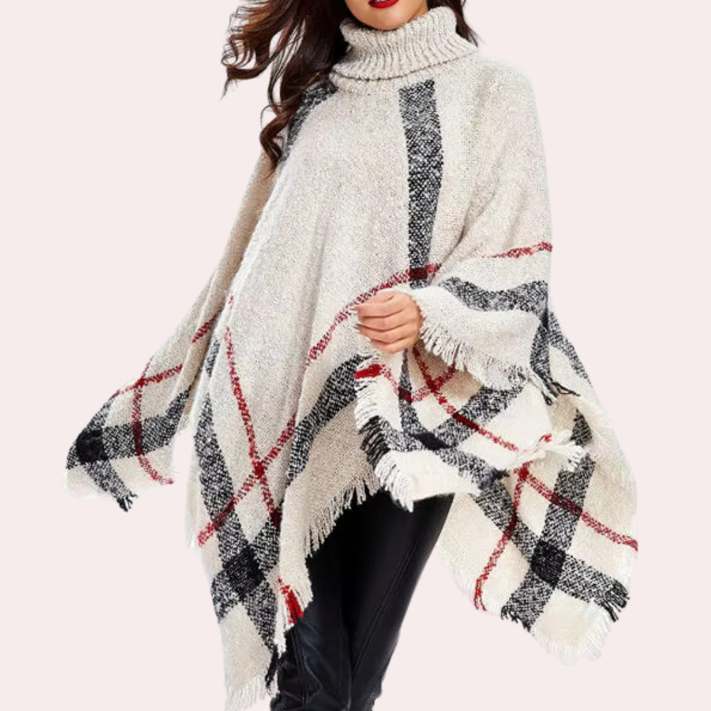 ADIS - Trendy Gebreide Poncho voor Dames